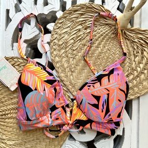 🌴💦 MAAJI 💦🌴 TROPICAL REVERSIBLE BIKINI SWIM TOP